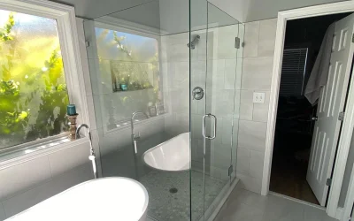 Get a Sleek Look with Glass Shower Door Replacement Services 